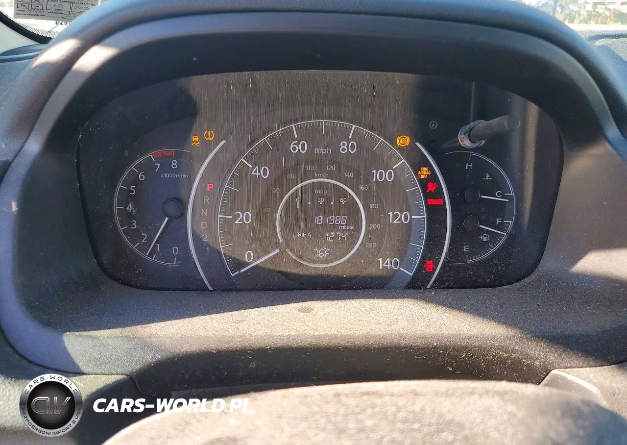 2014 Honda Cr-V Lx VIN:2HKRM4H37EH721461 - 9
