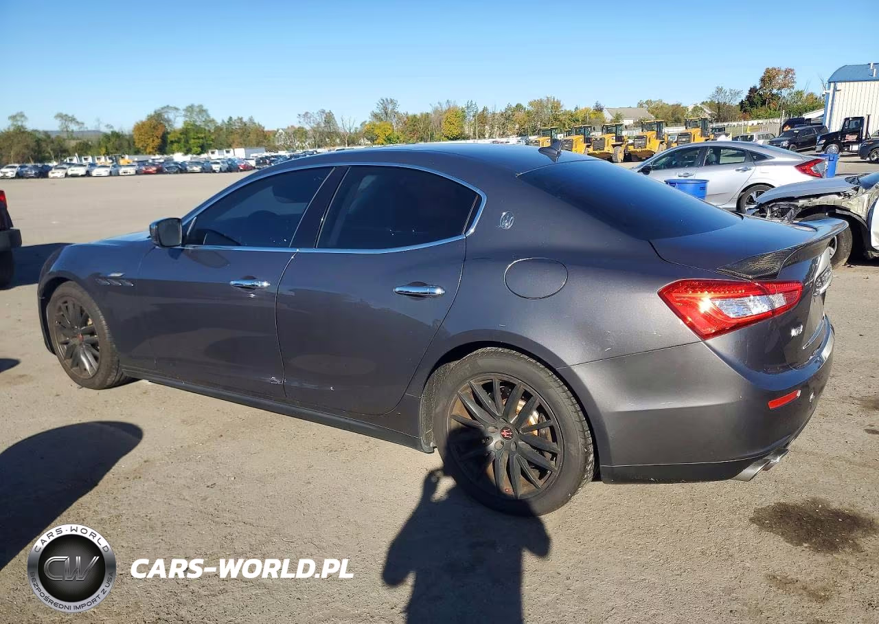 2015 Maserati Ghibli VIN:ZAM57XSA3F1159397 - 2