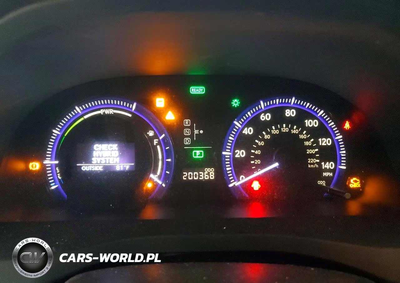 2010 Lexus Hs 250H VIN:JTHBB1BA2A2004795 - 9