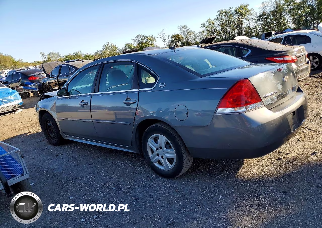 2009 Chevrolet Impala Ls VIN:2G1WB57N991235557 - 2
