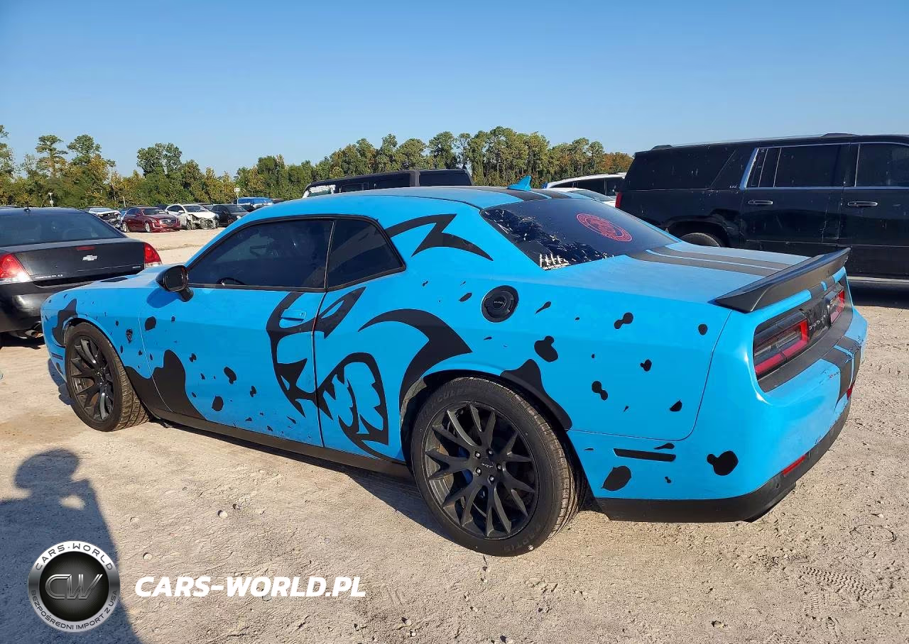2016 Dodge Challenger Srt Hellcat VIN:2C3CDZC95GH199542 - 2