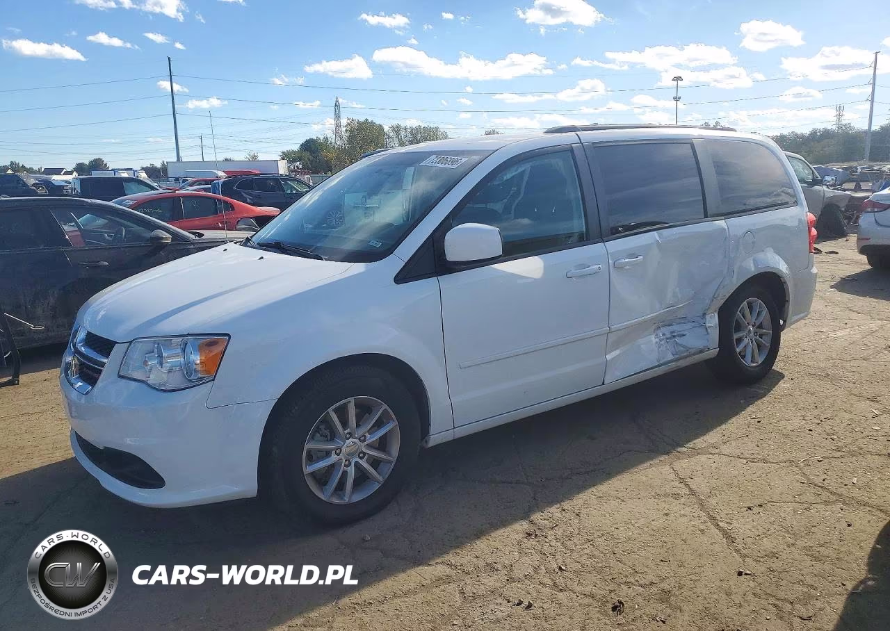 2016 Dodge Grand Caravan Sxt VIN:2C4RDGCG3GR347898 - 1