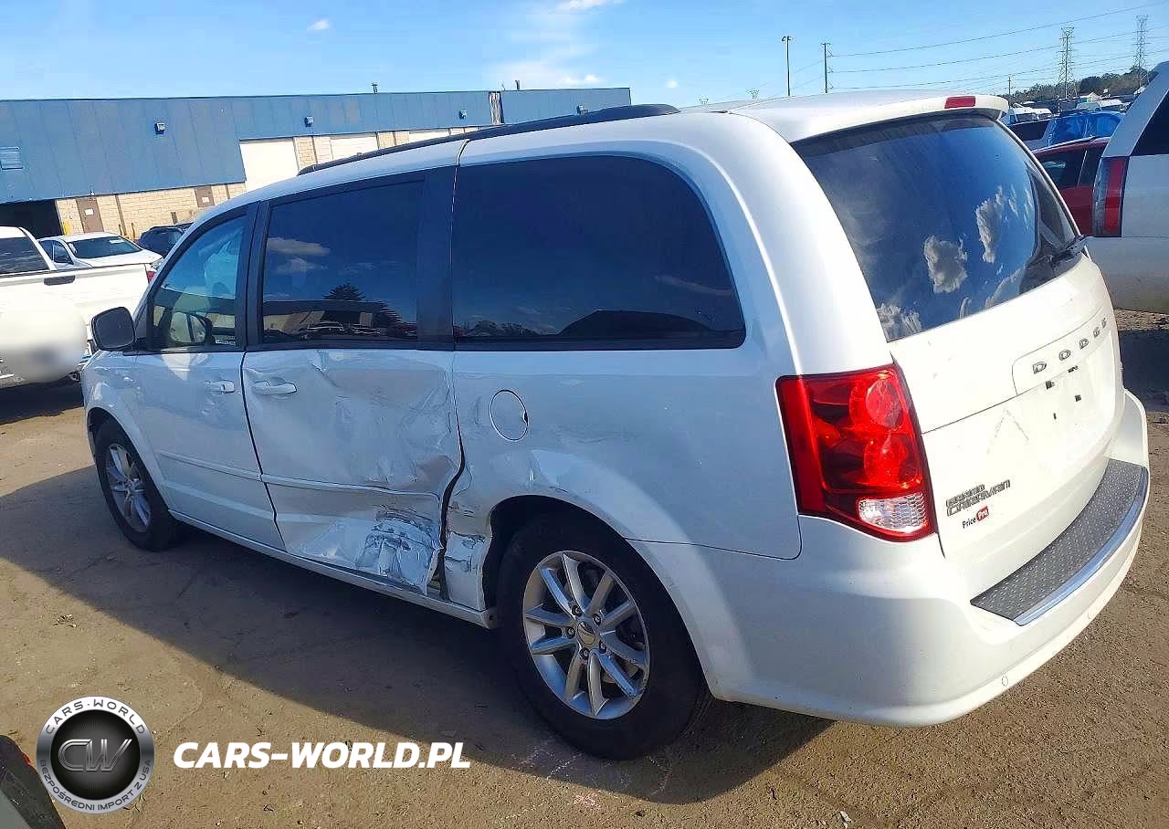2016 Dodge Grand Caravan Sxt VIN:2C4RDGCG3GR347898 - 2