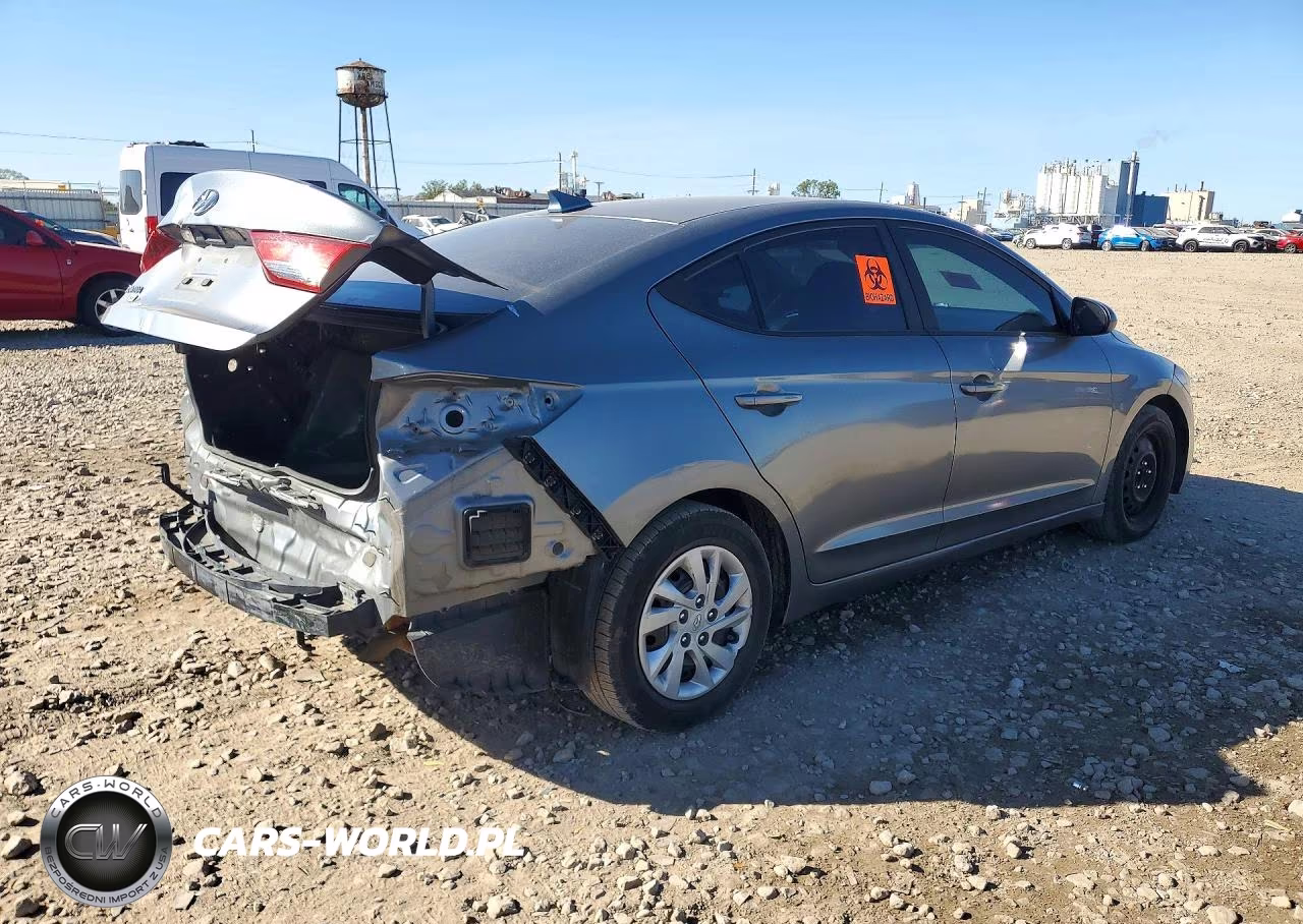 2017 Hyundai Elantra Se VIN:KMHD74LF5HU116511 - 3