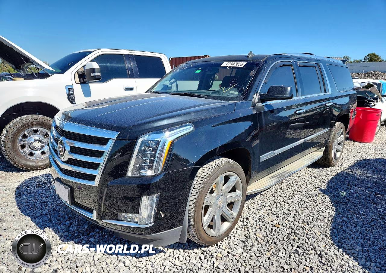 2015 Cadillac Escalade Esv Luxury VIN:1GYS3HKJ9FR257595 - 1