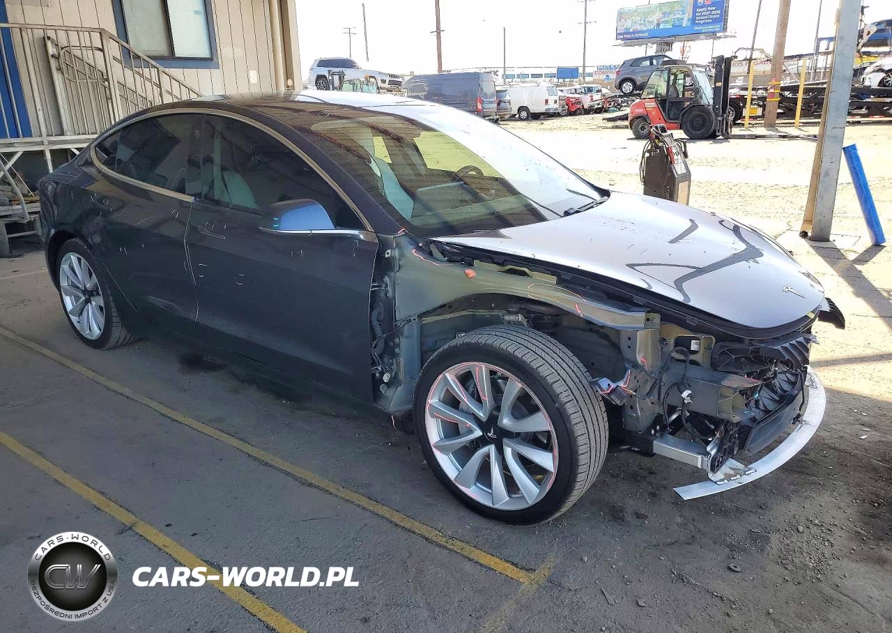 2019 Tesla Model 3 VIN:5YJ3E1EA7KF345455 - 4