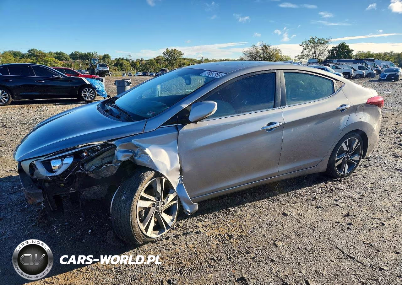 2014 Hyundai Elantra Limited VIN:KMHDH4AE4EU162589 - 1