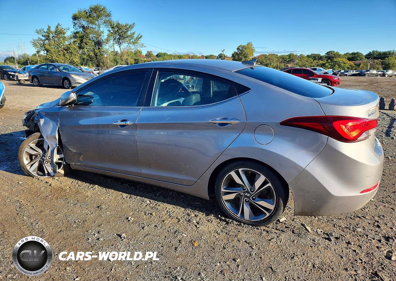 2014 Hyundai Elantra Limited VIN:KMHDH4AE4EU162589 - 2