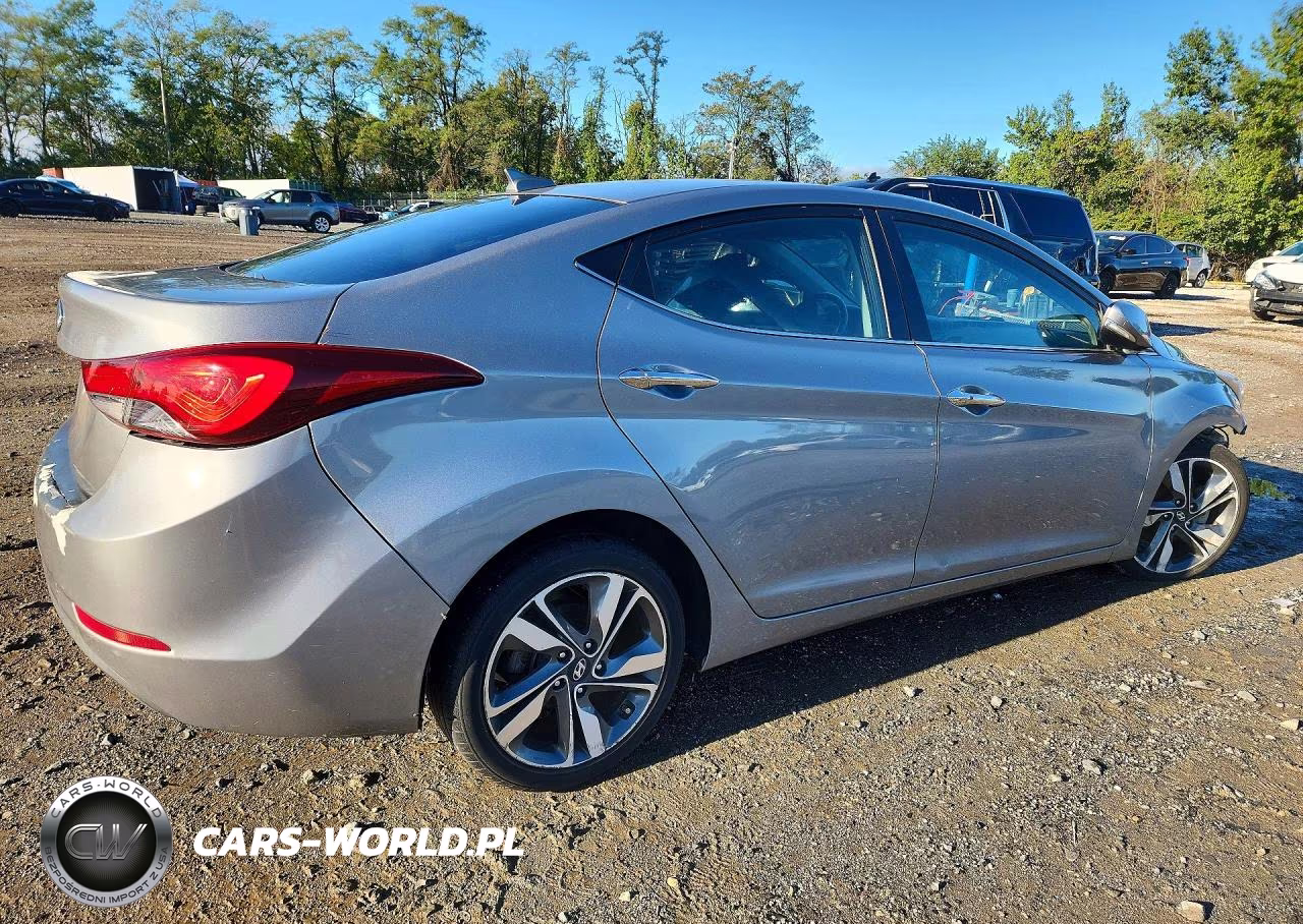 2014 Hyundai Elantra Limited VIN:KMHDH4AE4EU162589 - 3
