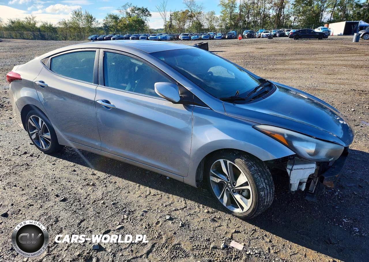 2014 Hyundai Elantra Limited VIN:KMHDH4AE4EU162589 - 4