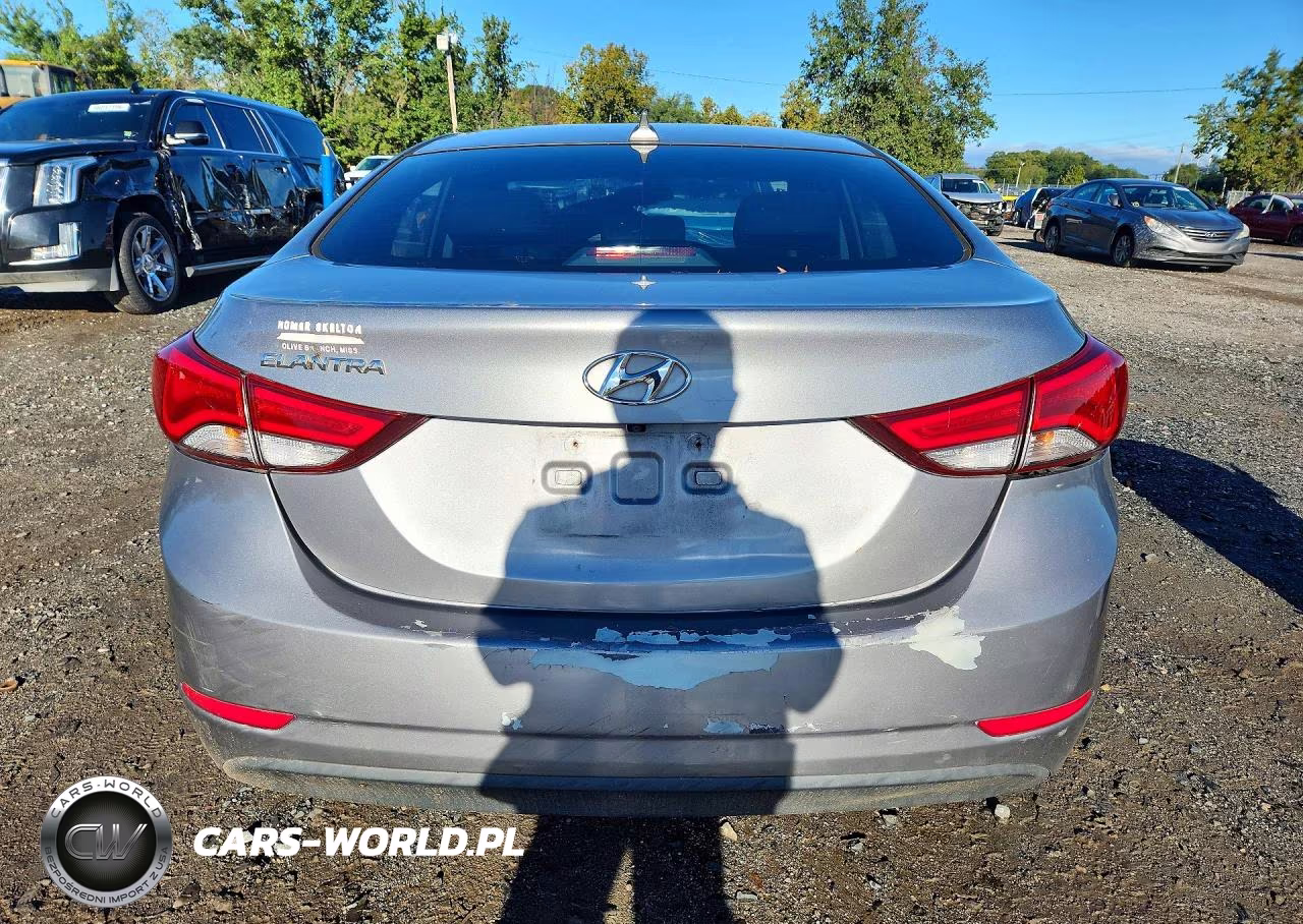 2014 Hyundai Elantra Limited VIN:KMHDH4AE4EU162589 - 6