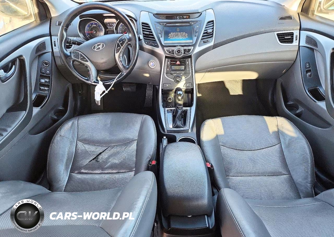 2014 Hyundai Elantra Limited VIN:KMHDH4AE4EU162589 - 8