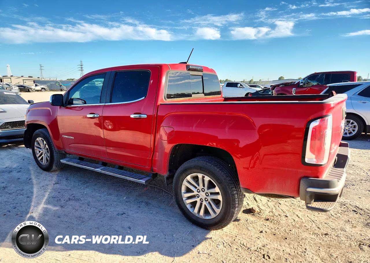 2016 GMC Canyon Slt VIN:1GTG5DE38G1182660 - 2