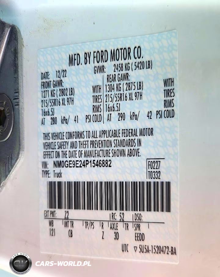 2023 Ford Transit Connect Xl VIN:NM0GE9E24P1546882 - 13