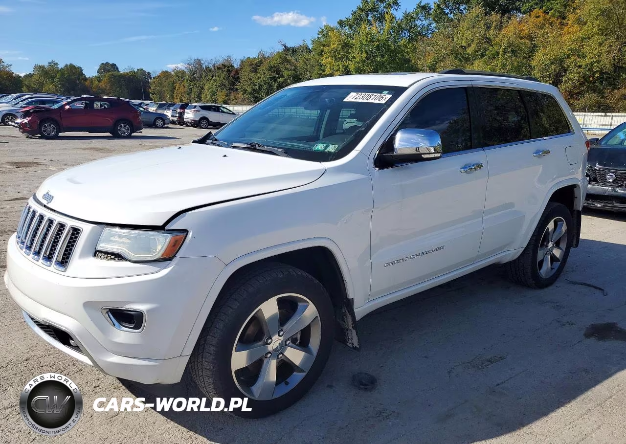 2014 Jeep Grand Cherokee Overland VIN:1C4RJFCG0EC233379 - 1
