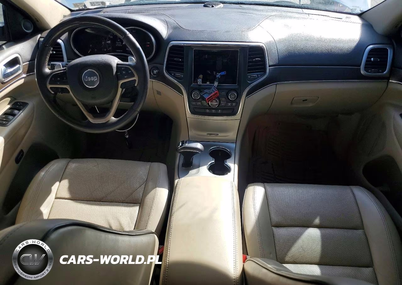 2014 Jeep Grand Cherokee Overland VIN:1C4RJFCG0EC233379 - 8
