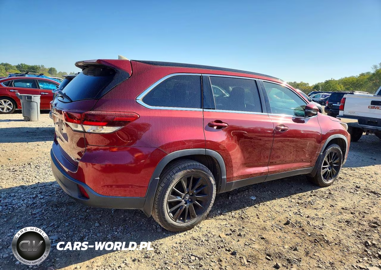 2019 Toyota Highlander Se VIN:5TDJZRFH5KS601609 - 3
