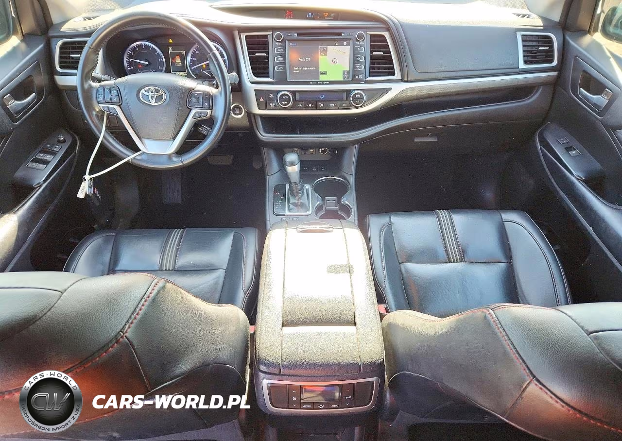 2019 Toyota Highlander Se VIN:5TDJZRFH5KS601609 - 8