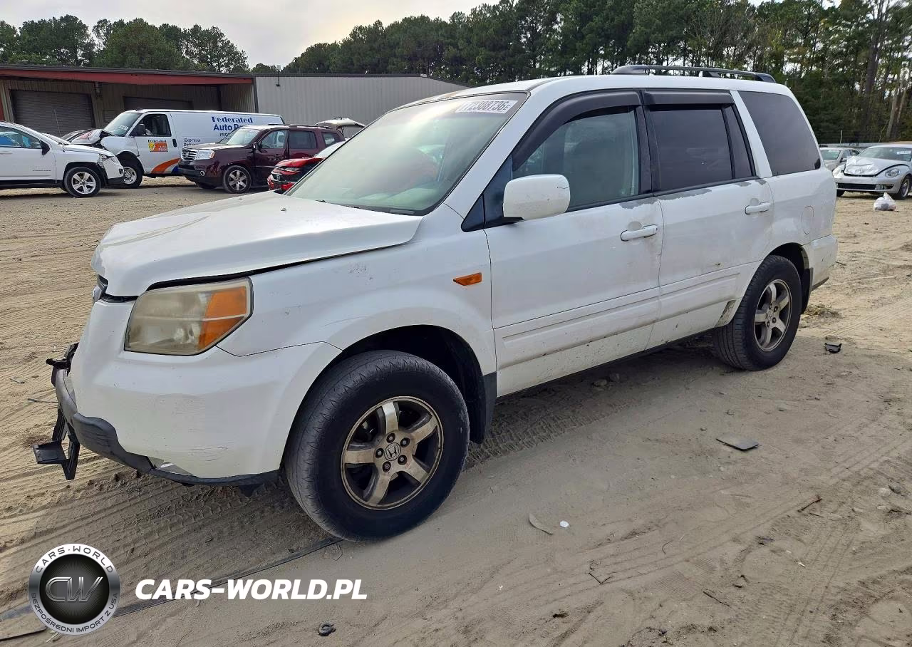 2007 Honda Pilot Exl VIN:5FNYF18707B031348 - 1