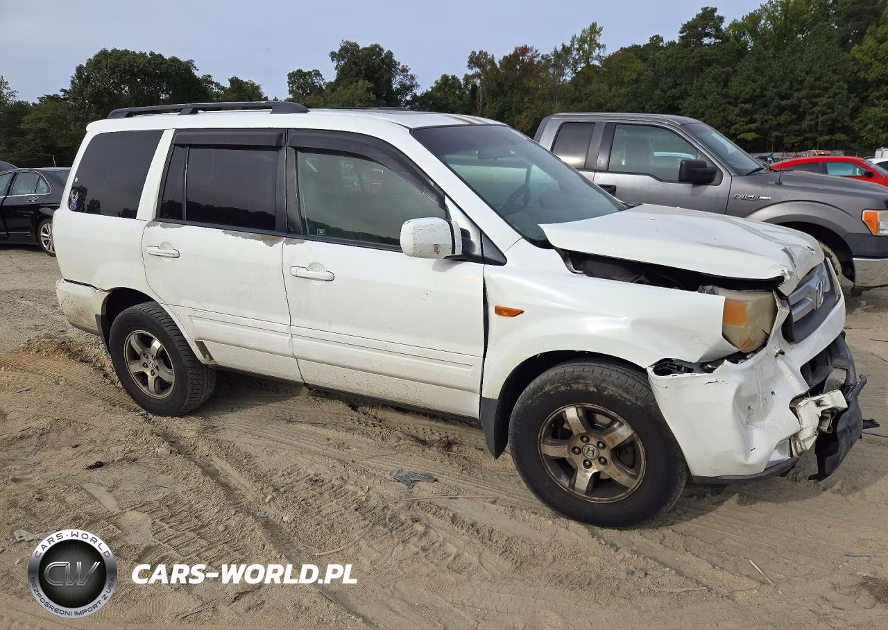 2007 Honda Pilot Exl VIN:5FNYF18707B031348 - 4