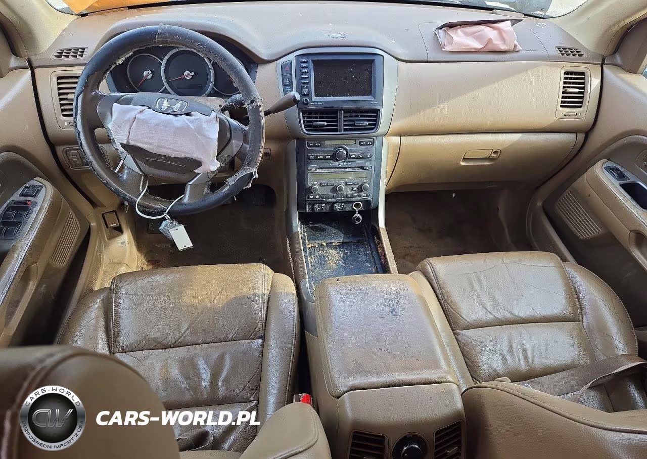 2007 Honda Pilot Exl VIN:5FNYF18707B031348 - 8