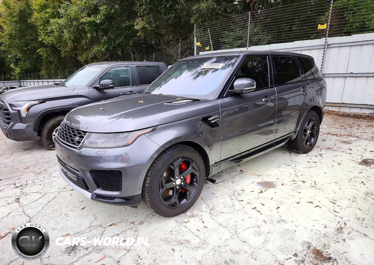 2018 Land Rover Range Rover Sport Hse VIN:SALWR2RV7JA698430 - 1