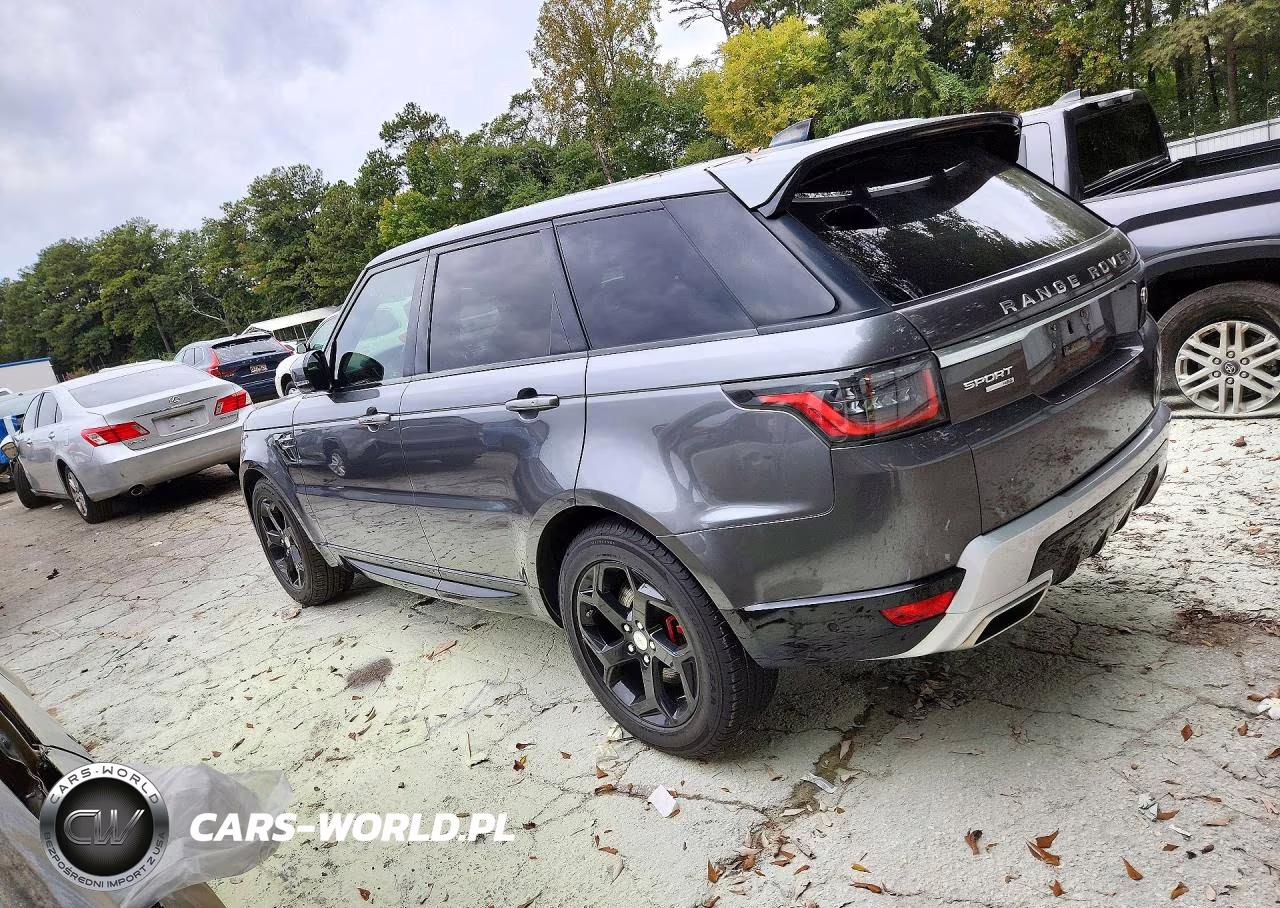 2018 Land Rover Range Rover Sport Hse VIN:SALWR2RV7JA698430 - 2