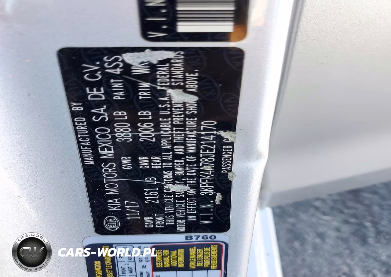 2018 Kia Forte Lx VIN:3KPFK4A78JE214170 - 12