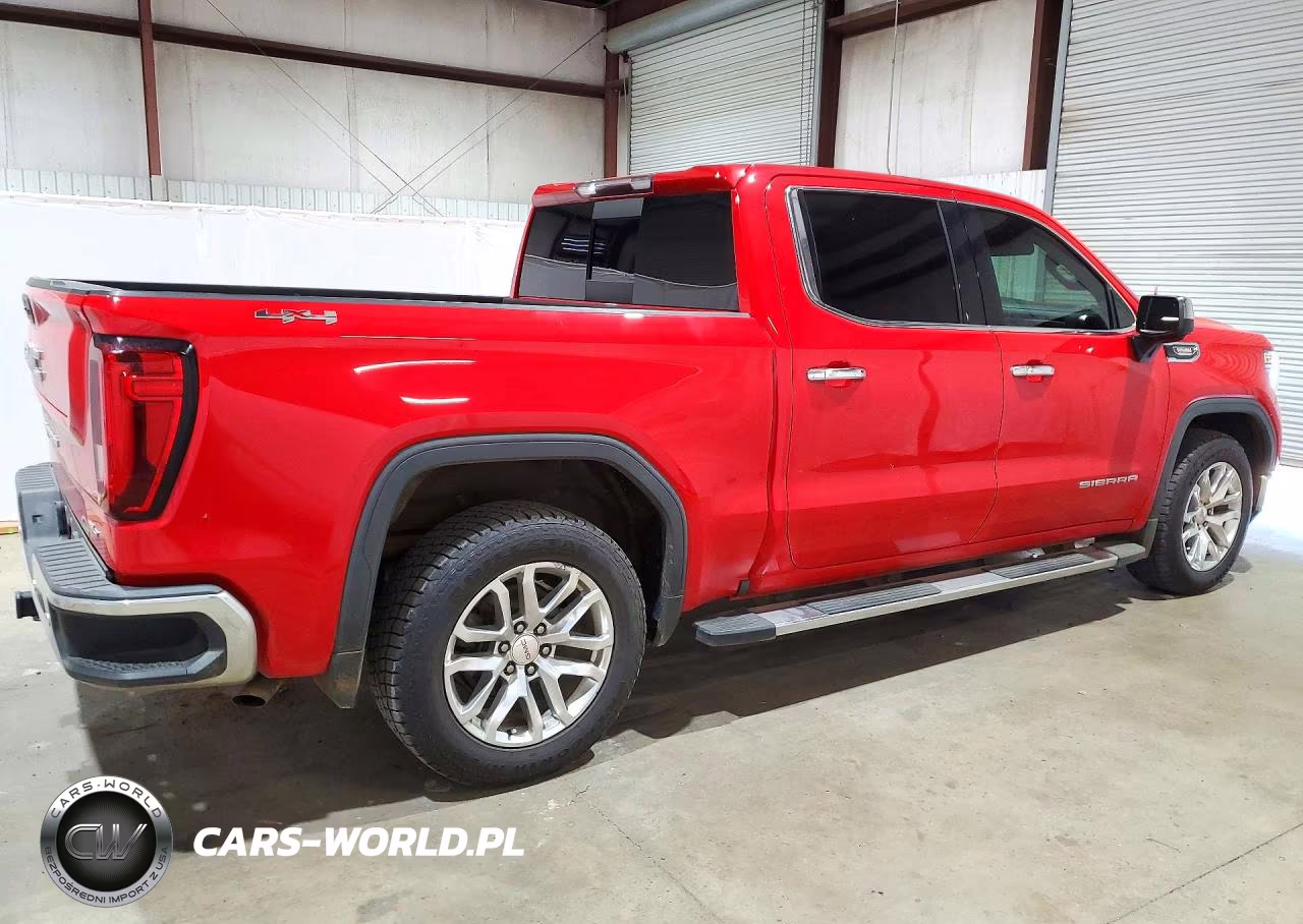 2021 GMC Sierra K1500 Slt VIN:3GTU9DET8MG106103 - 3