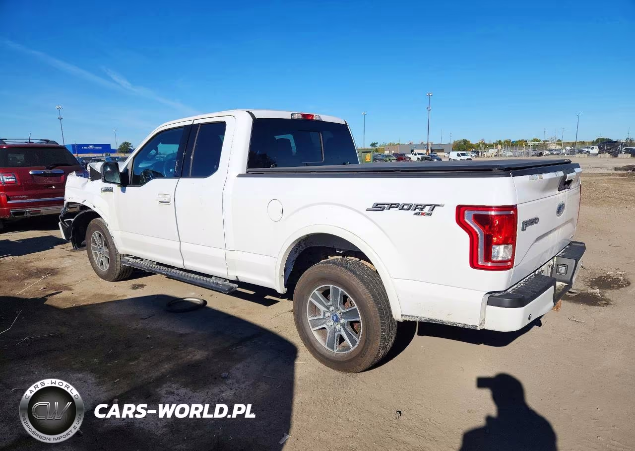 2016 Ford F150 Super Cab VIN:1FTFX1EF4GKG04058 - 2