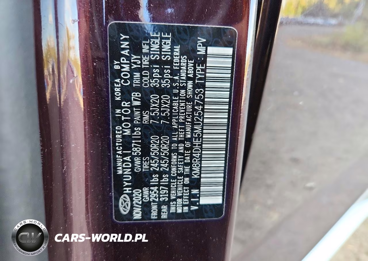 2021 Hyundai Palisade Sel VIN:KM8R4DHE5MU254753 - 13