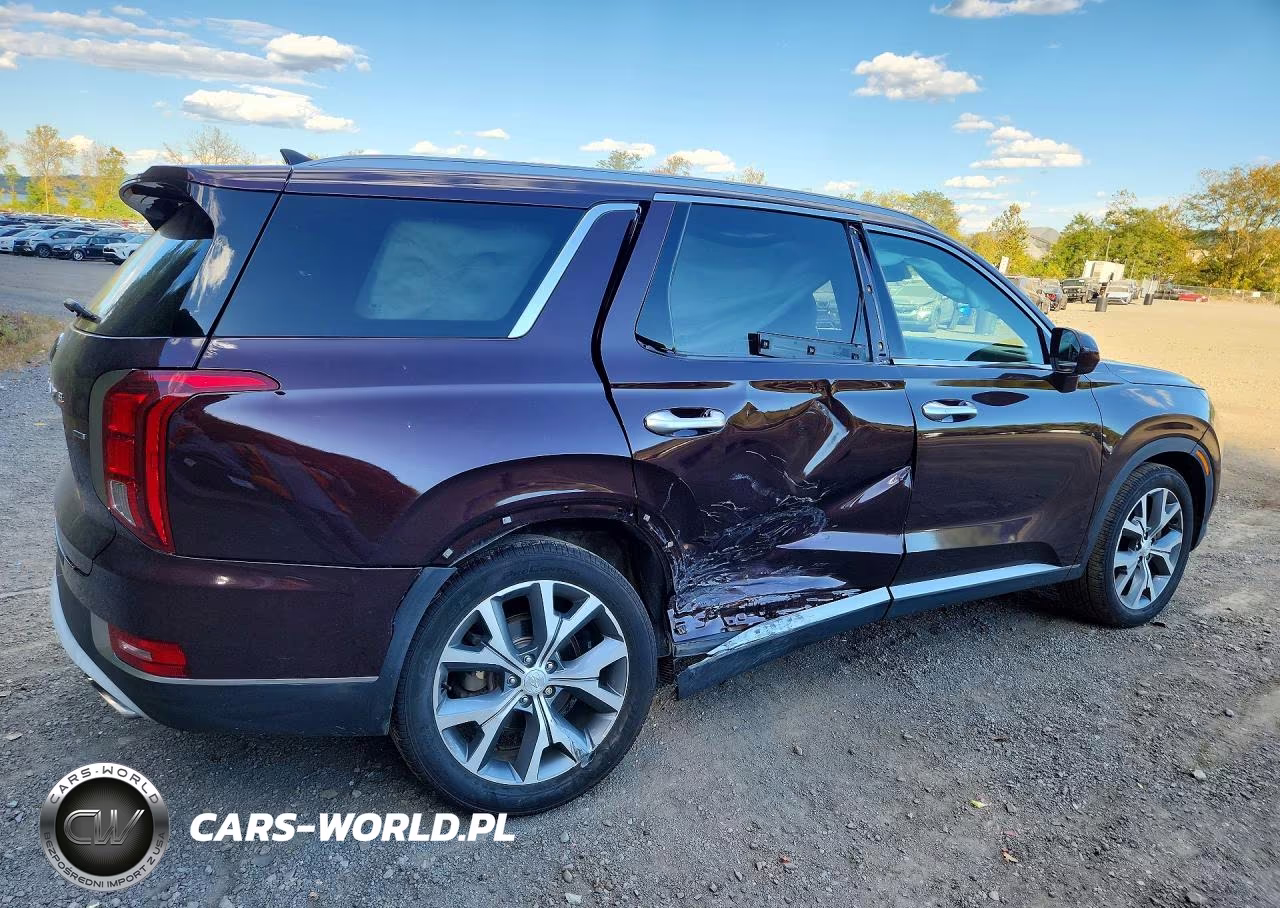 2021 Hyundai Palisade Sel VIN:KM8R4DHE5MU254753 - 3