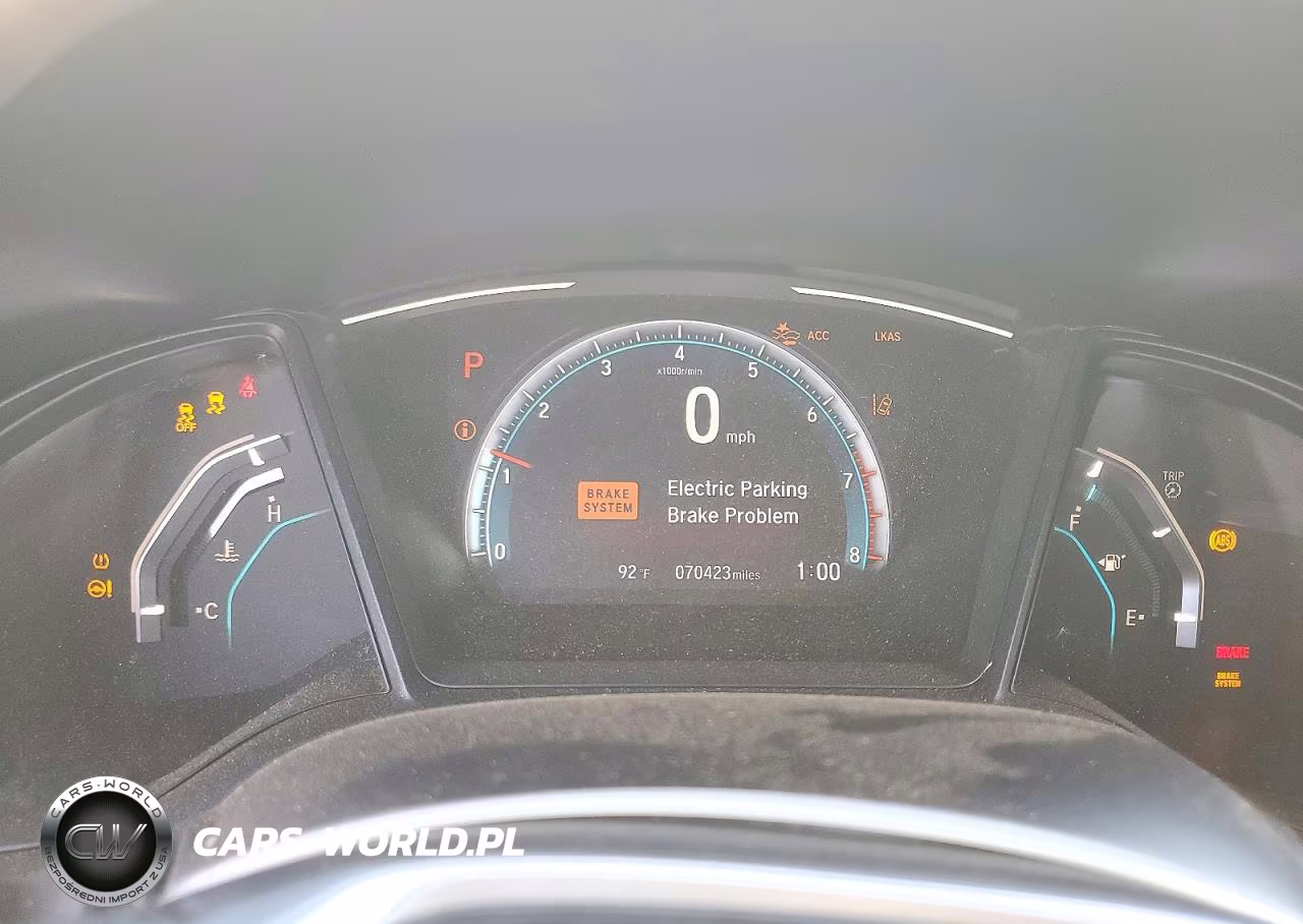 2019 Honda Civic Lx VIN:2HGFC4B60KH301152 - 9