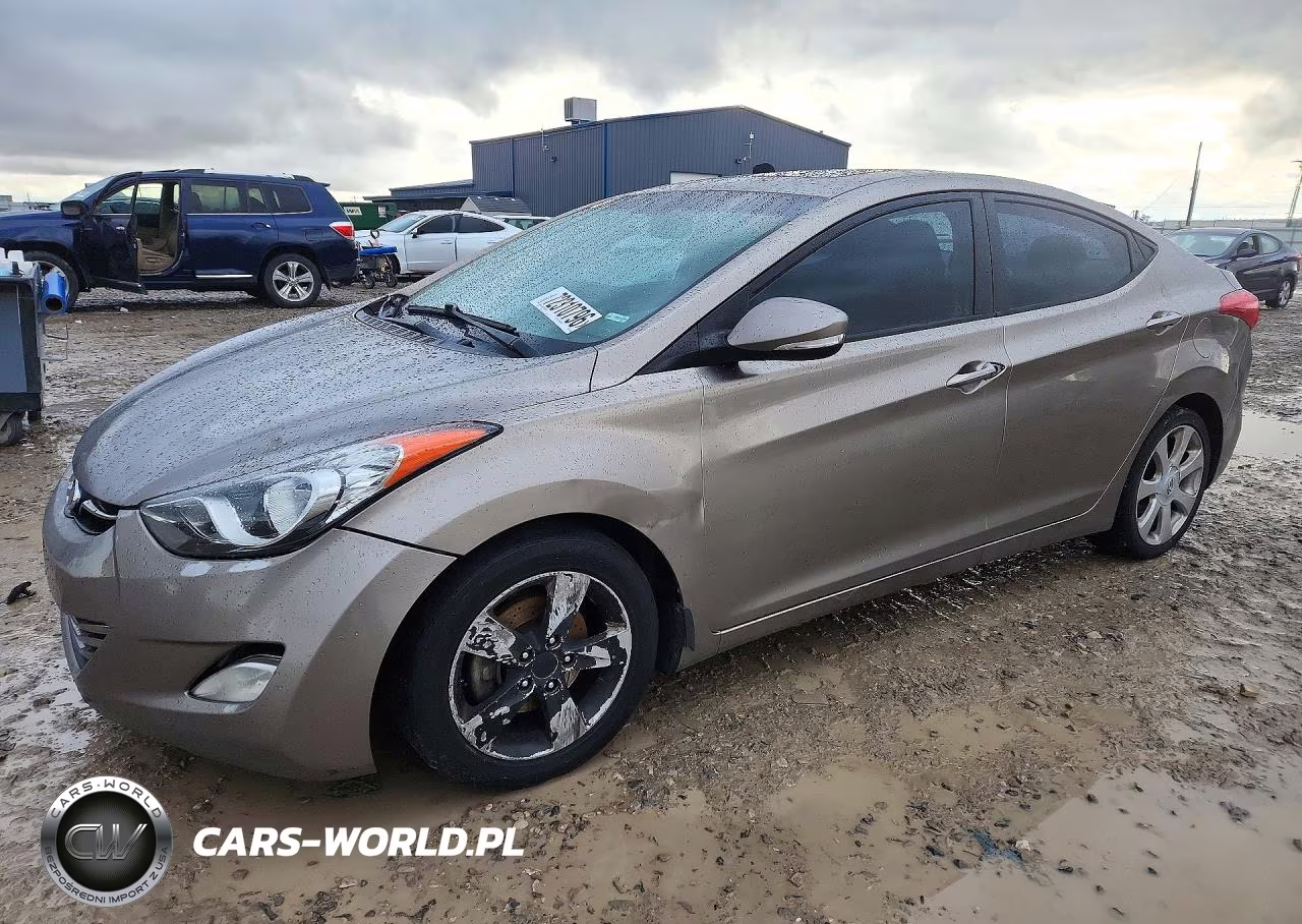 2013 Hyundai Elantra Limited VIN:5NPDH4AE1DH291886 - 1