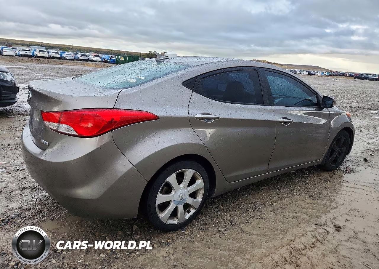 2013 Hyundai Elantra Limited VIN:5NPDH4AE1DH291886 - 3