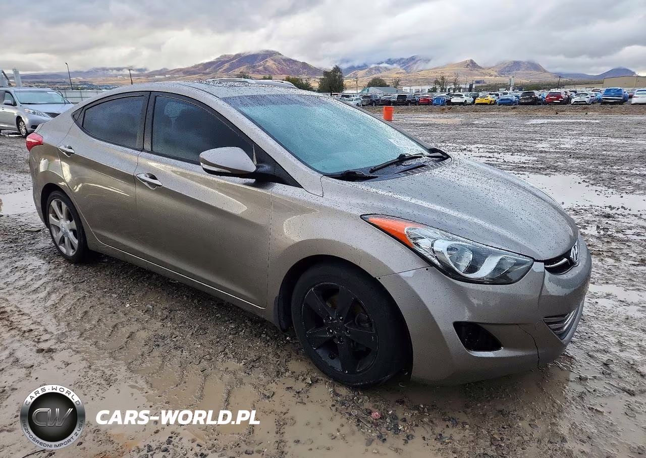 2013 Hyundai Elantra Limited VIN:5NPDH4AE1DH291886 - 4
