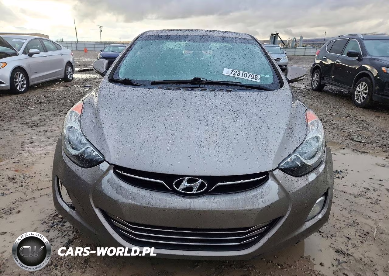 2013 Hyundai Elantra Limited VIN:5NPDH4AE1DH291886 - 5