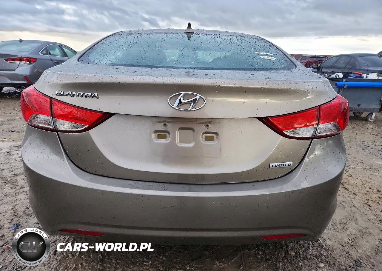 2013 Hyundai Elantra Limited VIN:5NPDH4AE1DH291886 - 6