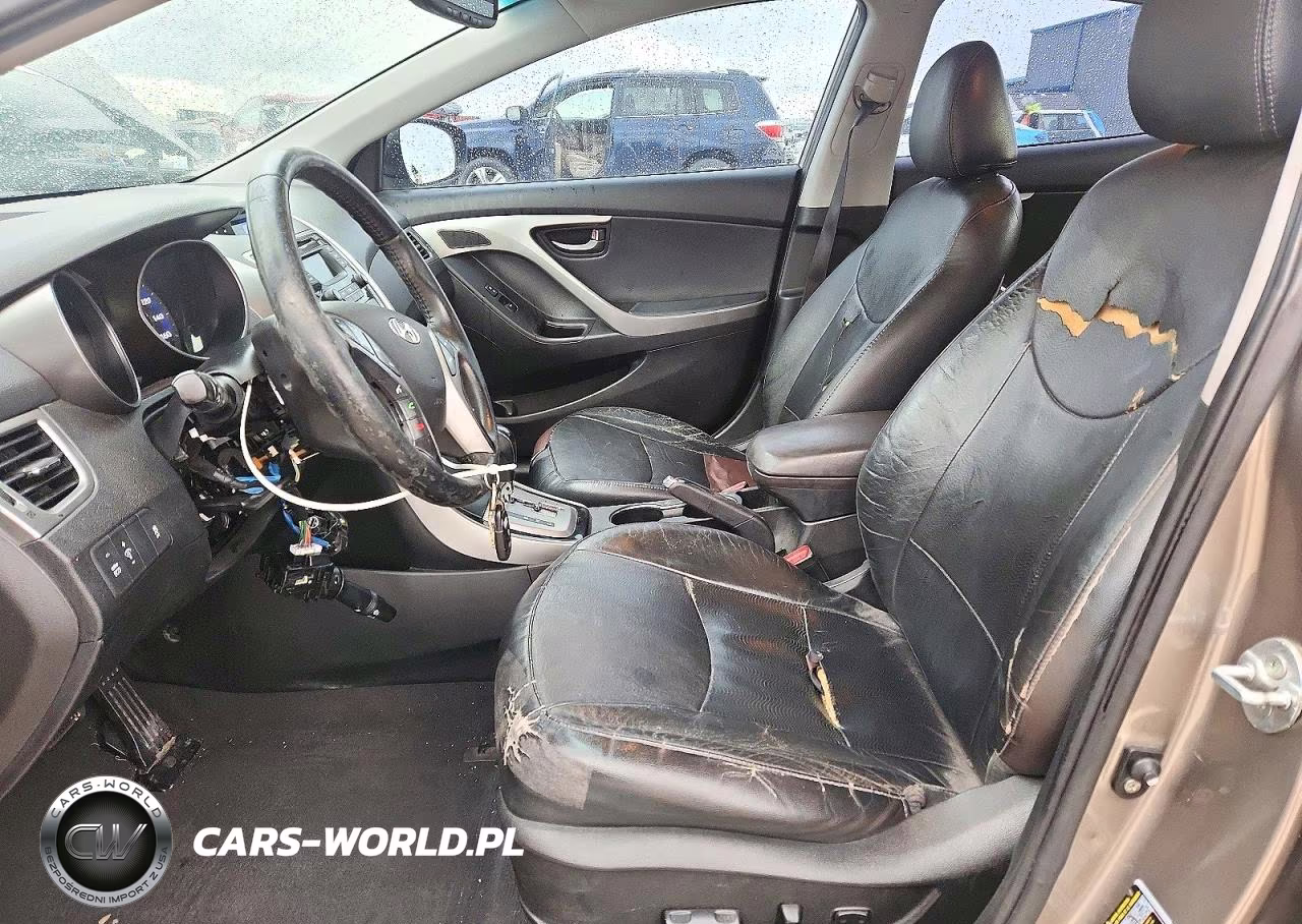 2013 Hyundai Elantra Limited VIN:5NPDH4AE1DH291886 - 7