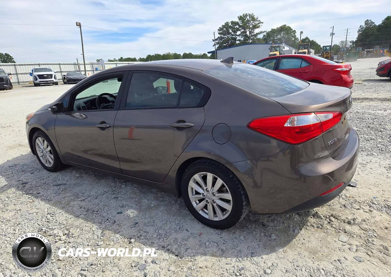 2014 Kia Forte Lx VIN:KNAFX4A6XE5096887 - 2