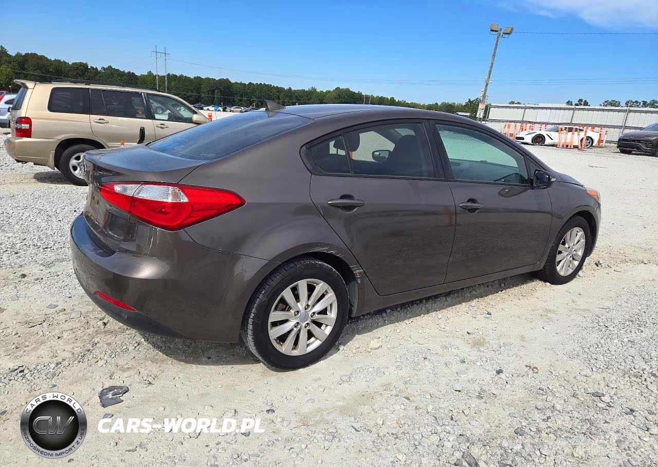 2014 Kia Forte Lx VIN:KNAFX4A6XE5096887 - 3