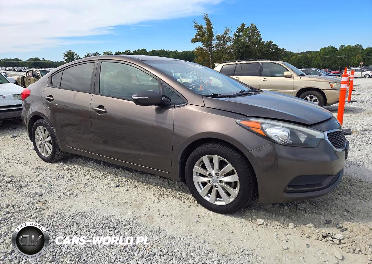 2014 Kia Forte Lx VIN:KNAFX4A6XE5096887 - 4