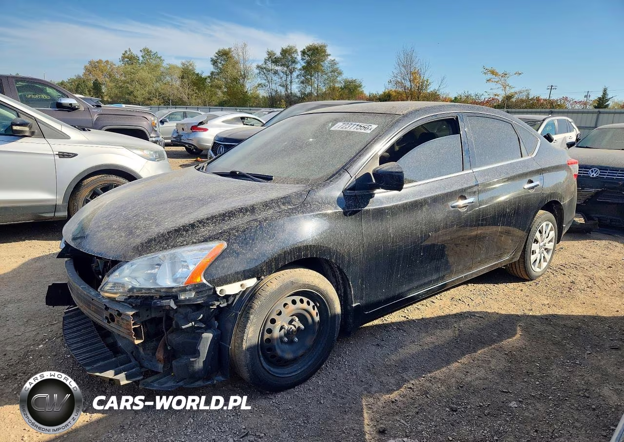 2015 Nissan Sentra Sv VIN:3N1AB7AP6FL681251 - 1