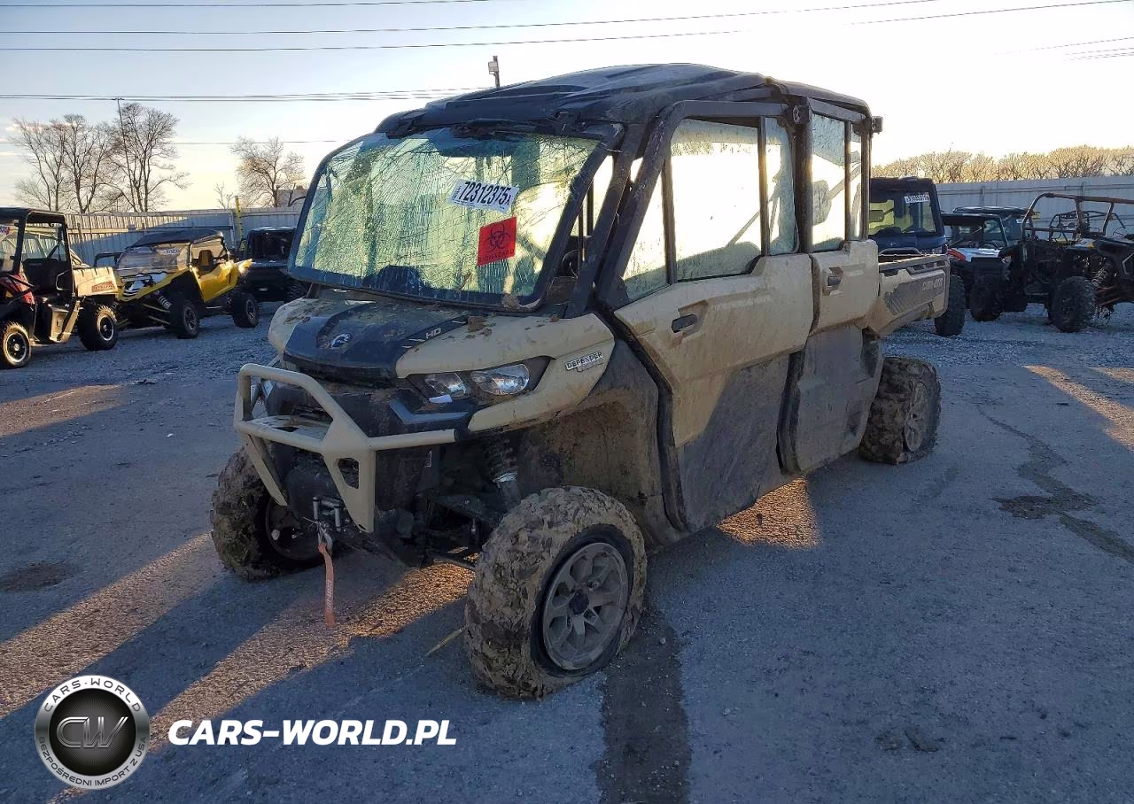 2024 Can-Am Defender M Utility Vehicle VIN:3JBUUAX2XRK001880 - 2