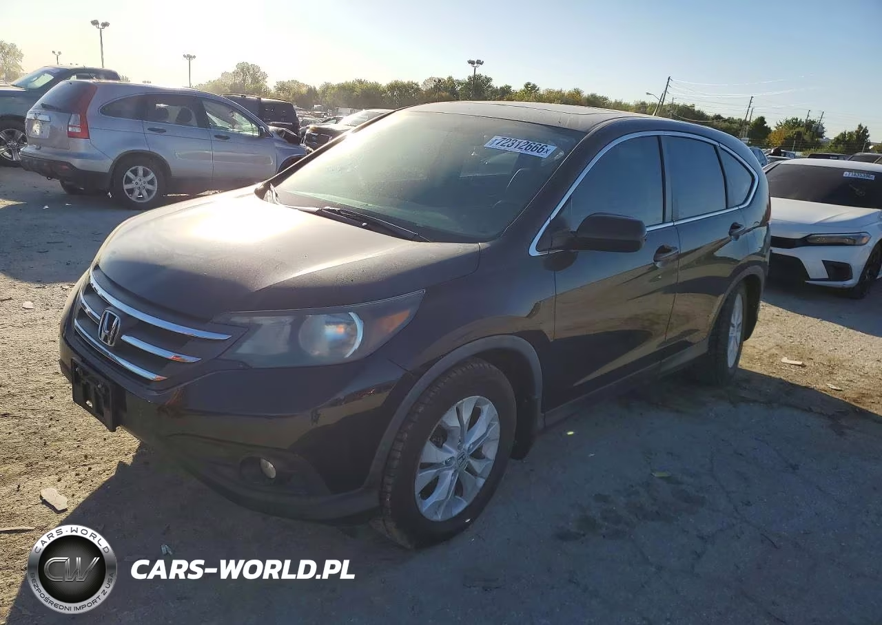 2012 Honda Cr-V Exl VIN:2HKRM4H75CH100087 - 1