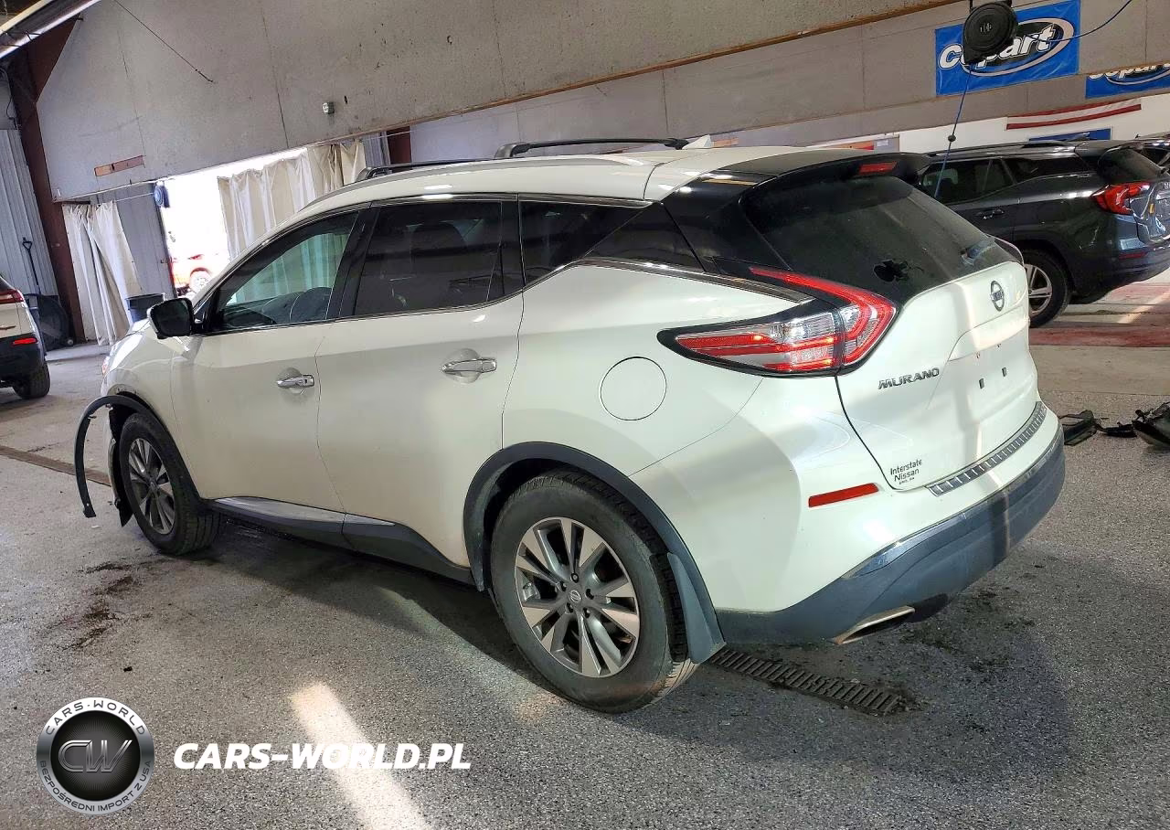 2015 Nissan Murano Sl VIN:5N1AZ2MH1FN221149 - 2