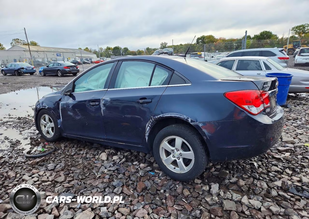 2014 Chevrolet Cruze Lt VIN:1G1PD5SB1E7170406 - 2