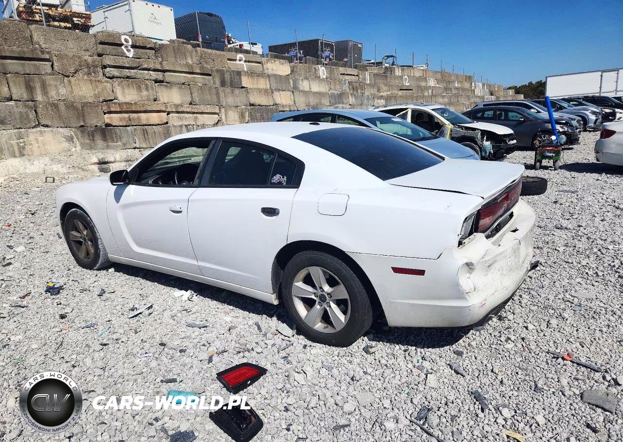 2012 Dodge Charger Se VIN:2C3CDXBG0CH178855 - 2