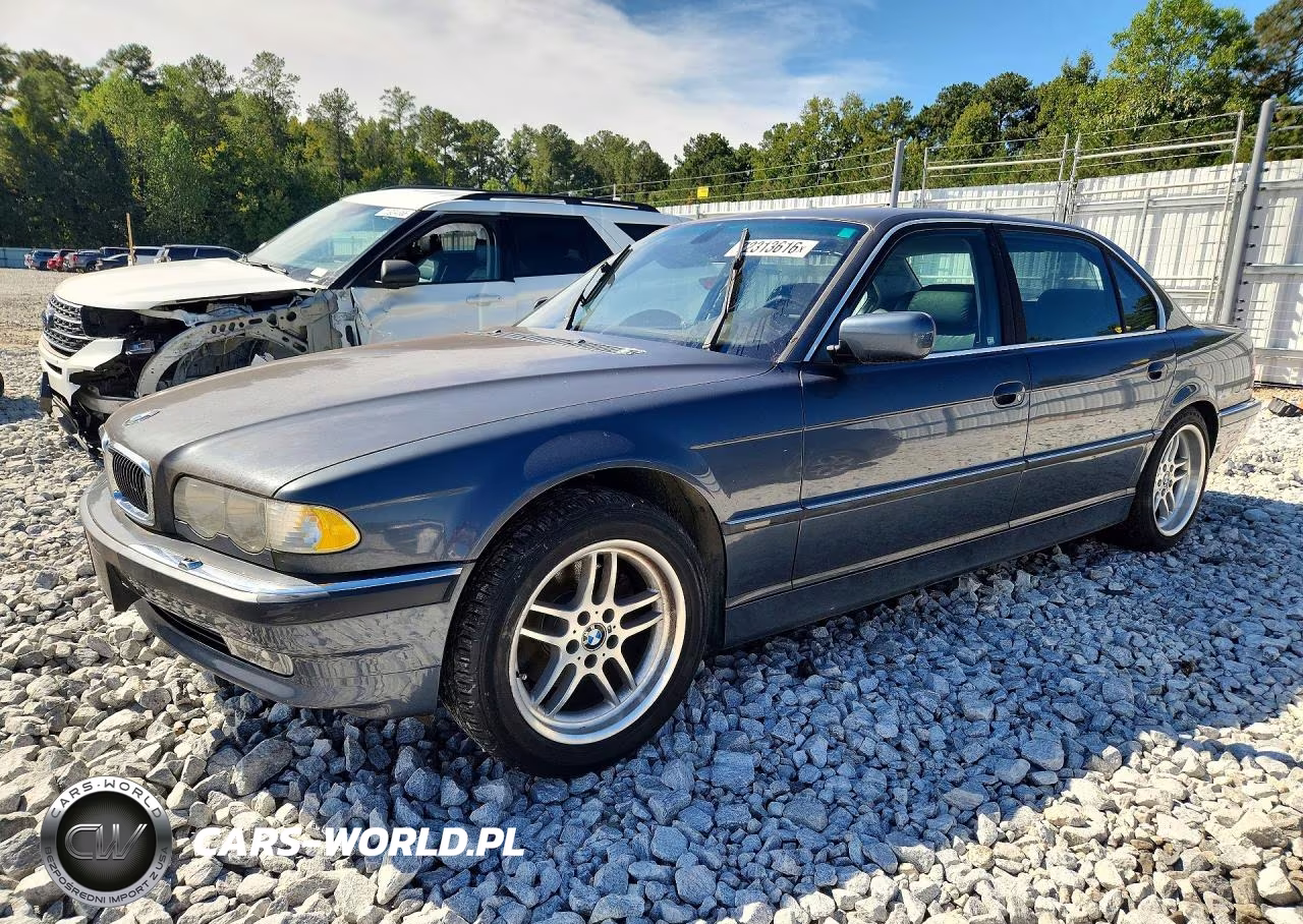 2001 BMW 740 Il VIN:WBAGH83421DP27992 - 1
