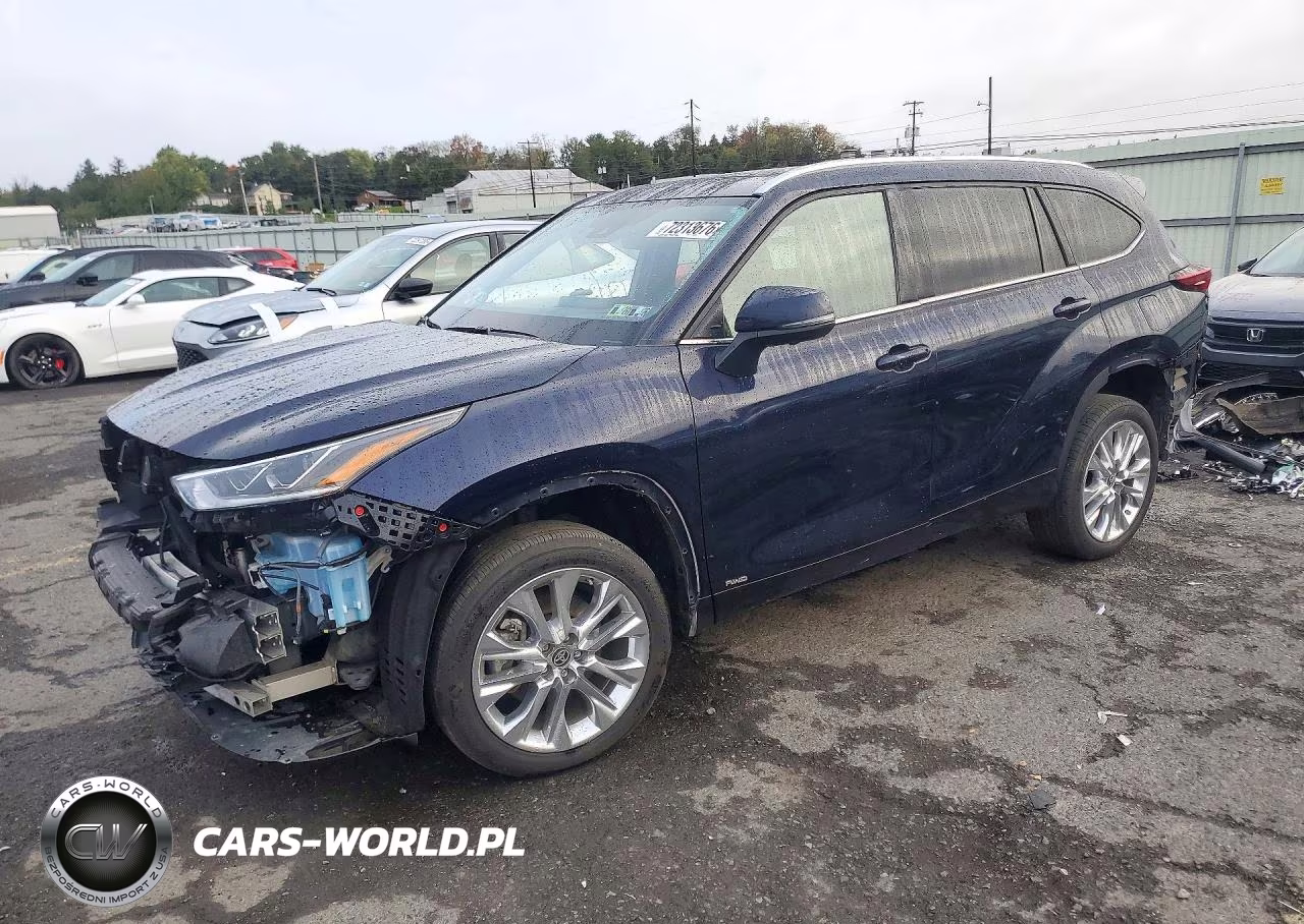 2024 Toyota Highlander Hybrid Limited VIN:5TDXBRCH5RS638737 - 1